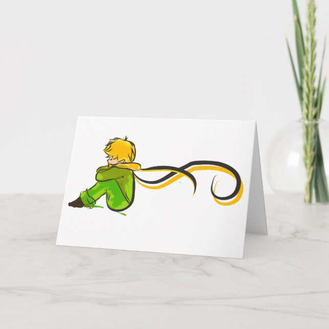 El principito card (Front)