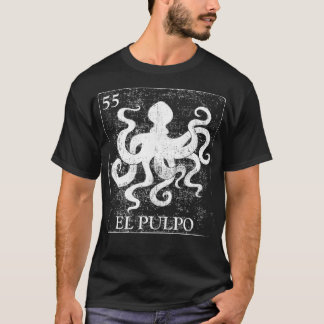 El Pulpo Spanish octopus graphic t T-Shirt