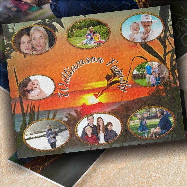 El Rio Pitillal Family Photo Collage 2009  Jigsaw Puzzle (Creator Uploaded)