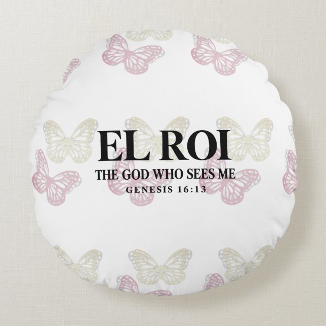 EL ROI  ROUND CUSHION (Front)
