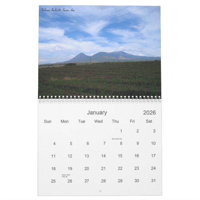 El Salvador 2013 Calendar (Jan 2026)