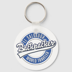 El Salvador backpacker world traveller Key Ring