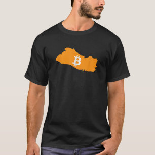 El Salvador Bitcoin BTC Currency Wallet App Legal T-Shirt