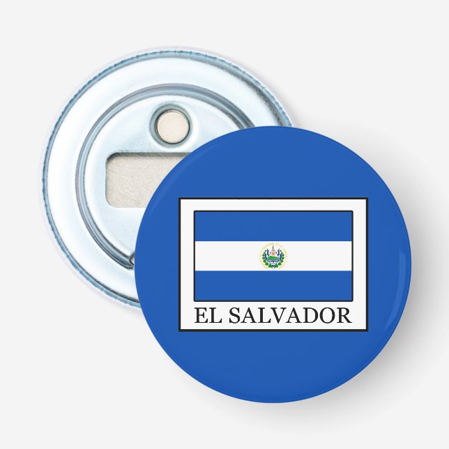 El Salvador Bottle Opener (Front)