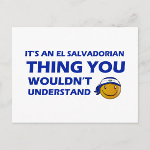 El Salvador Designs Postcard