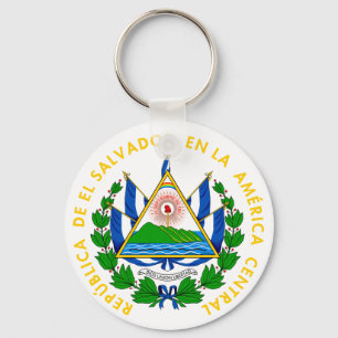 el salvador emblem key ring
