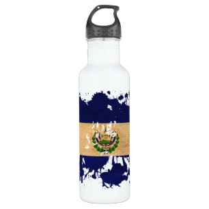 El Salvador Flag 710 Ml Water Bottle