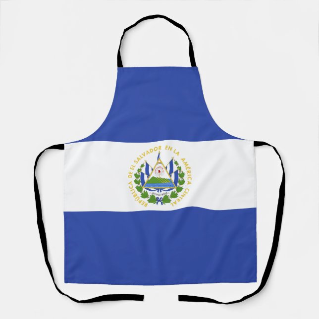 El Salvador flag Apron (Front)