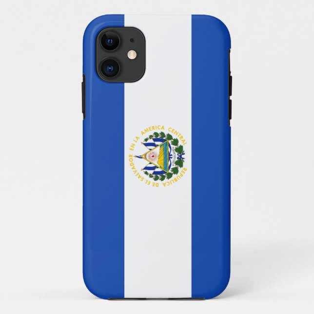 El Salvador Flag Case-Mate iPhone Case (Back)