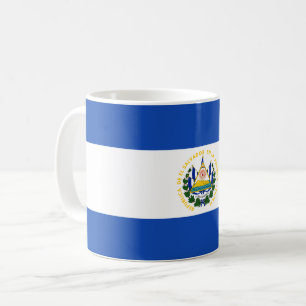 El Salvador Flag Coffee Mug
