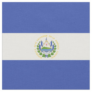 El Salvador flag Fabric