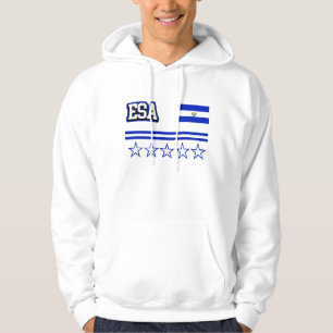 El Salvador Flag Hoodie