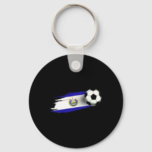 El Salvador Flag Jersey Salvadorean Soccer Team Sa Key Ring