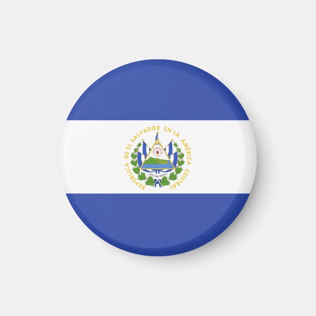 El Salvador flag Magnet (Front)