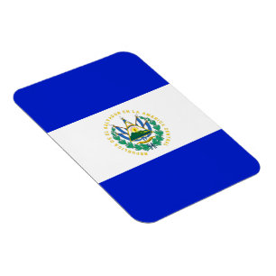 El Salvador flag Magnet