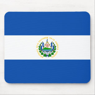 El Salvador Flag Mouse Pad
