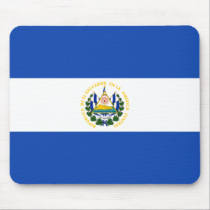 El Salvador Flag Mouse Pad