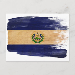 El Salvador Flag Postcards