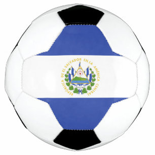 El Salvador flag Soccer Ball