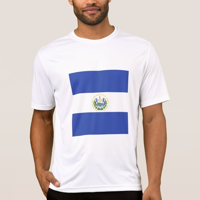 El Salvador flag T-Shirt (Front)