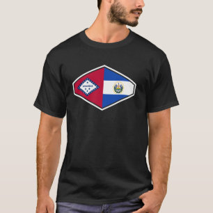 El Salvador Heritage Arkansas Pride T-Shirt