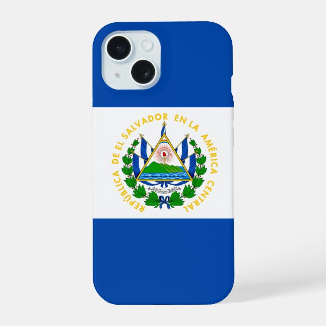 El Salvador iPhone 15 Case (Back)