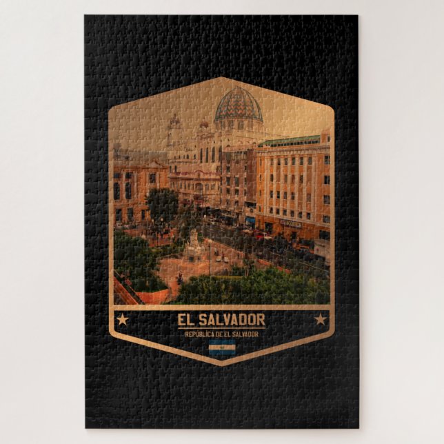 El Salvador Jigsaw Puzzle (Vertical)