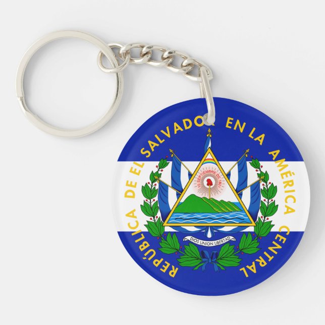 El Salvador Key Ring (Front)