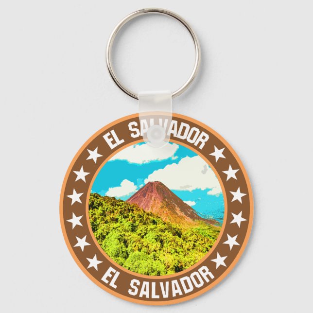El Salvador                                        Key Ring (Front)