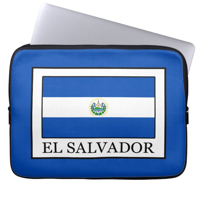 El Salvador Laptop Sleeve (Front)