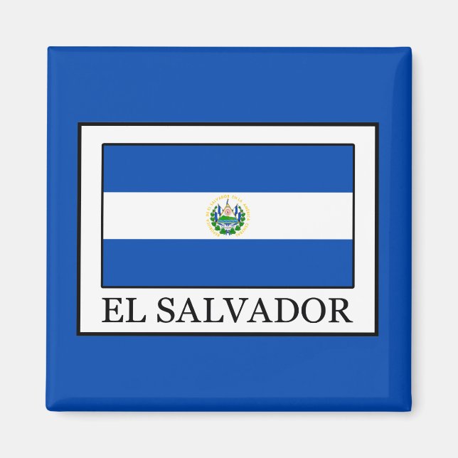 El Salvador Magnet (Front)
