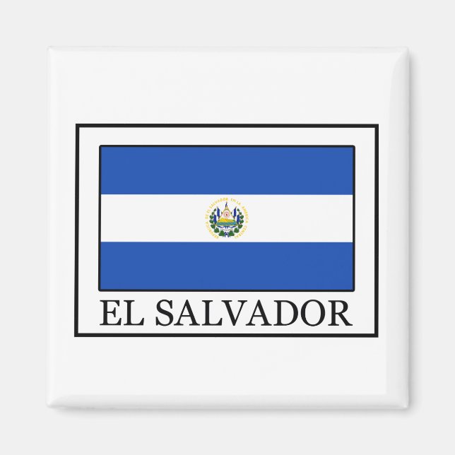El Salvador Magnet (Front)