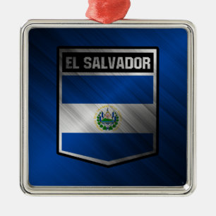 El Salvador Metal Tree Decoration