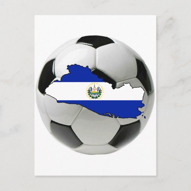 El Salvador national team Postcard (Front)