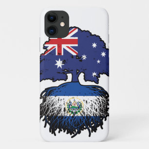 El Salvador Salvadoran Australian Australia Tree Case-Mate iPhone Case