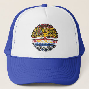 El Salvador Salvadorean Salvadoran Spain Spanish Trucker Hat