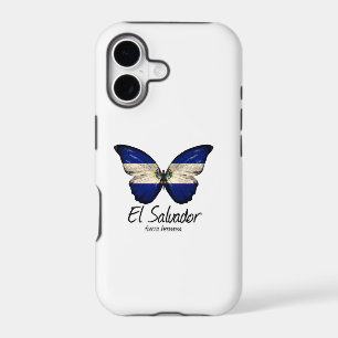El Salvador, Salvadorian Flag, Butterfly wrapped,