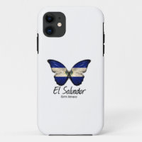 El Salvador, Salvadorian Flag, Butterfly wrapped,