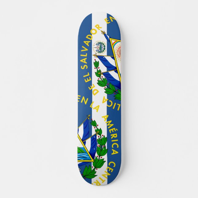 El Salvador Skateboard (Front)