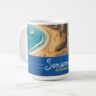 El Salvador Sonsonate Travel Vintage Retro Coffee Mug