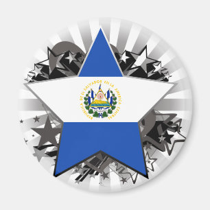 El Salvador Star Magnet