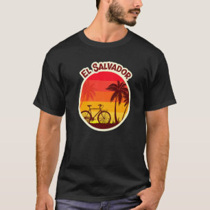 El Salvador Surf City Sv Sivar Surfer Salvadorian  T-Shirt