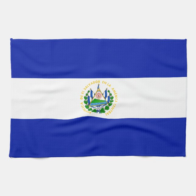 El Salvador Tea Towel (Horizontal)
