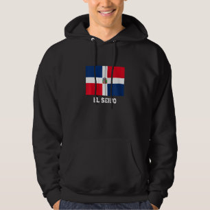 El Seibo Dominican Republic Flag Emblem Escudo Cre Hoodie