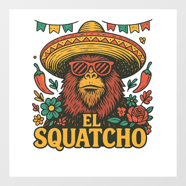 El Squatcho: Fiesta Bigfoot Sombrero (Sheet)