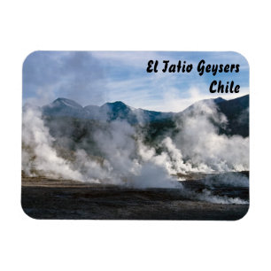 El Tatio Geysers near San Pedro de Atacama - Chile Magnet