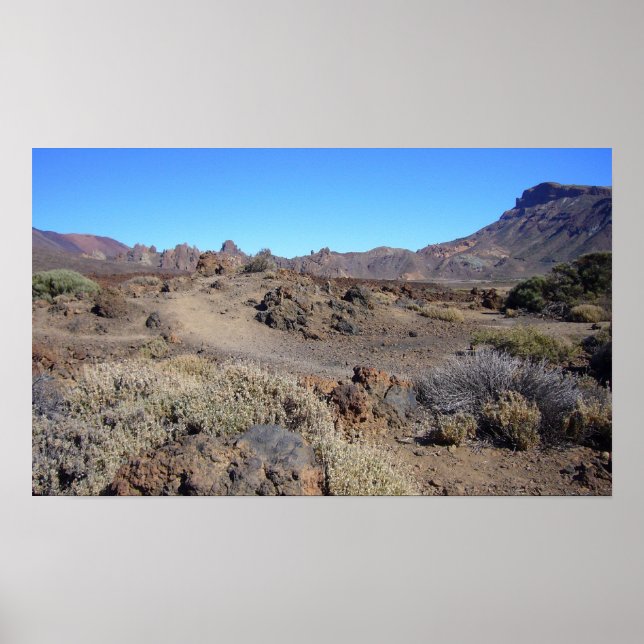 El Teide custom poster (Front)