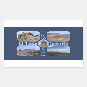 El Teide custom stickers