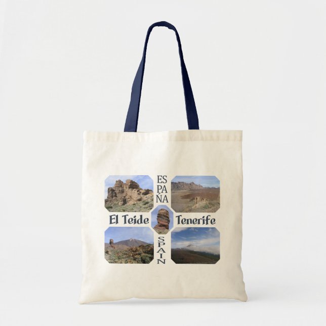 El Teide, Tenerife bag - choose style & colour (Front)
