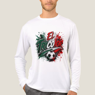 El Tricolor - Mexico national team nickname Tri-Blend Shirt